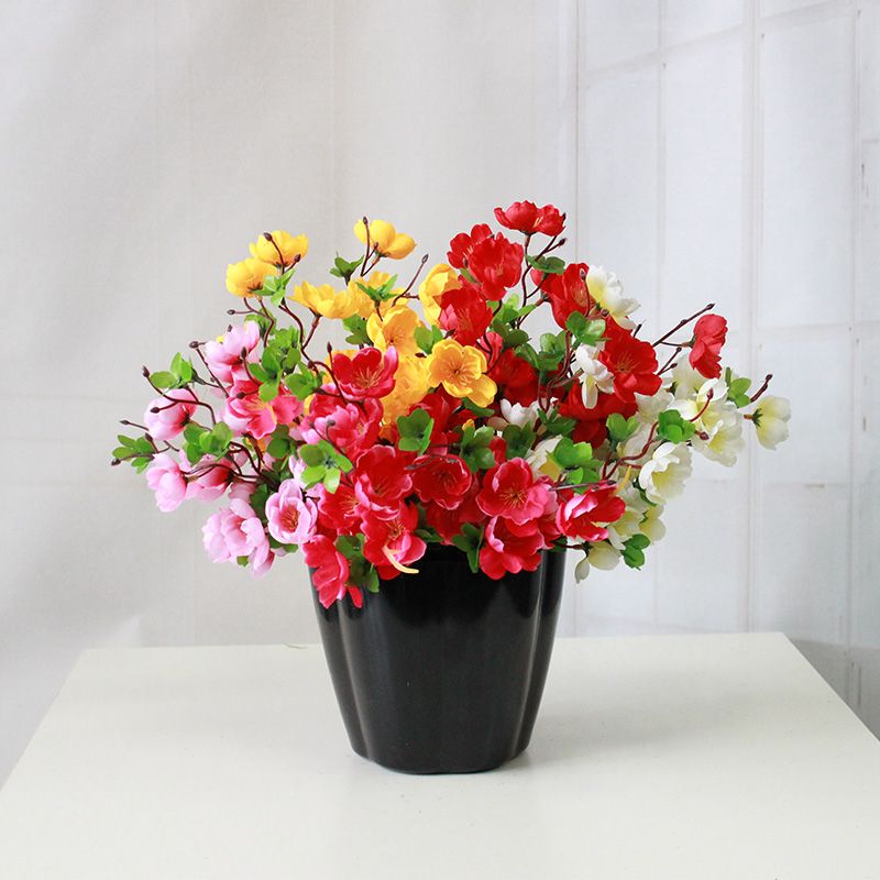 仿真雛菊花與秋色菊 歐式室內(nèi)外裝飾工程的理想之選